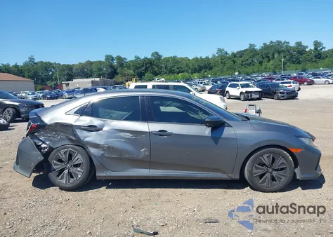 2019 Honda Civic Ex from USA, damaged, VIN SHHFK7H68KU401577